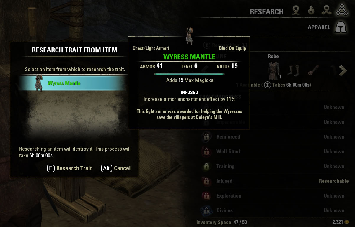 ESO research on traits 