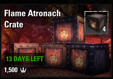 Flame Atronach Crate x4