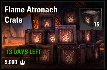 Flame Atronach Crate x15