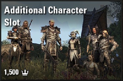 Additional Character Slot